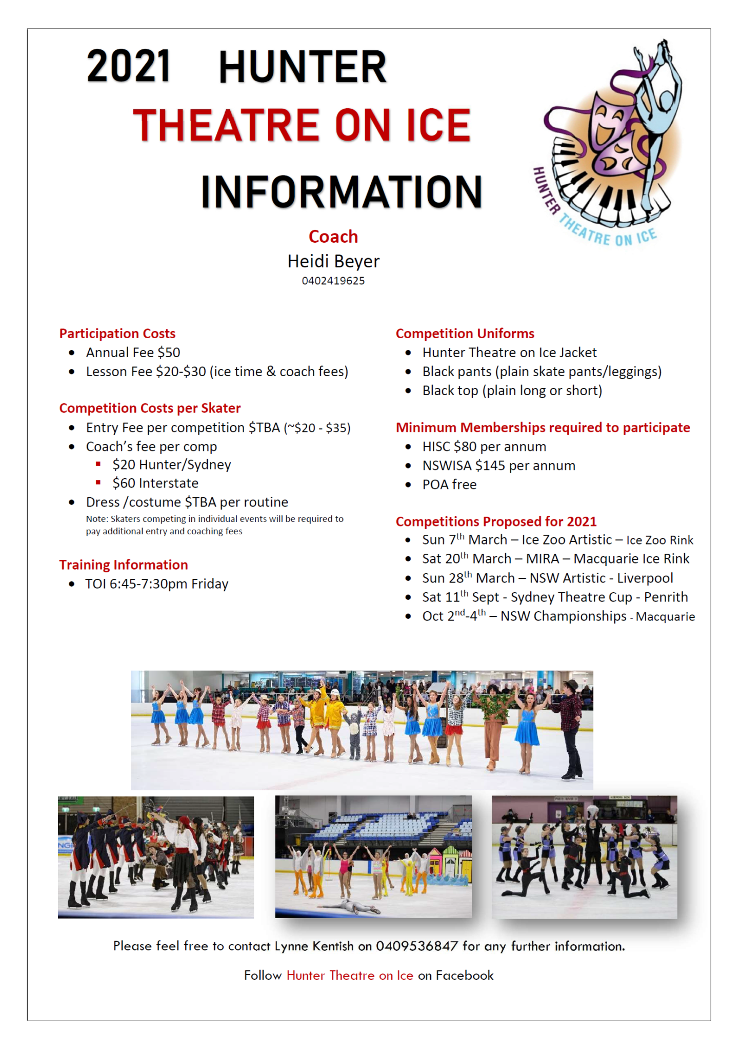 Theatre On Ice HUNTER ICE SKATING CLUB